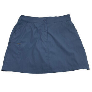 32‎ Decrees Cool Skort Womens Medium Golf Tennis Skirt Blue Athletic Pockets